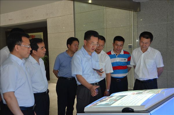 泸州市长刘强一行调研KAIYUN·开云「中国」官方网站智能
