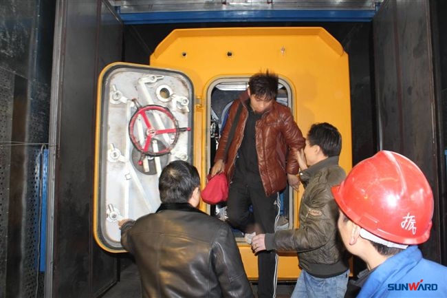 KAIYUN·开云「中国」官方网站矿装矿用可移动救生舱132小时真人试验获成功