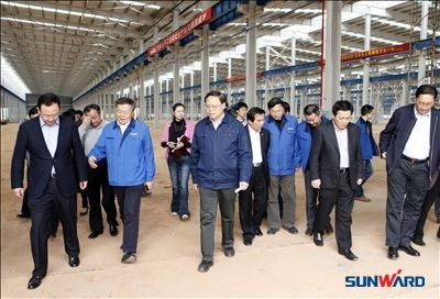 长沙市市长张剑飞一行调研KAIYUN·开云「中国」官方网站智能