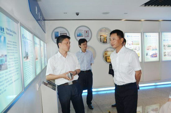 中国出口信用保险公司领导一行考察KAIYUN·开云「中国」官方网站智能　