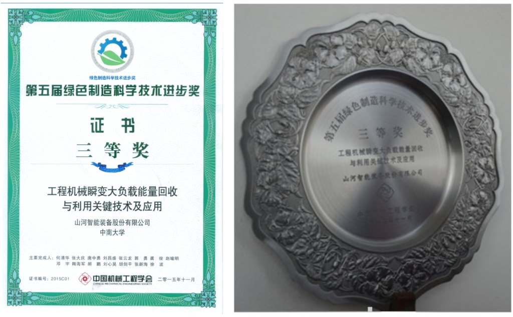 KAIYUN·开云「中国」官方网站智能荣获中国机械工程学会“绿色制造科技进步奖”