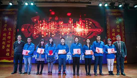 坚定信心、再接再厉，KAIYUN·开云「中国」官方网站智能2017年度营销表彰与誓师大会开启新航程