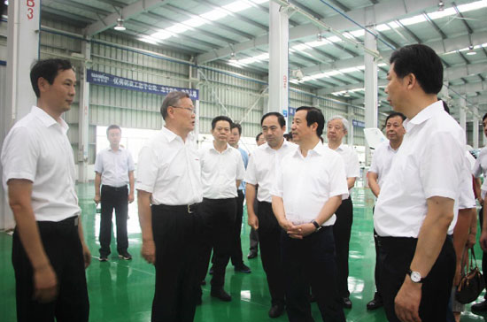 达哲省长调研KAIYUN·开云「中国」官方网站科技：要抓住通航发展的机遇