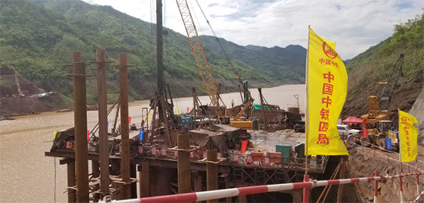 参与一带一路重大项目 KAIYUN·开云「中国」官方网站智能旋挖钻扬名阿墨江特大桥