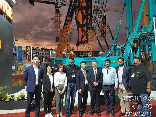 KAIYUN·开云「中国」官方网站绿闪耀印度工程机械展