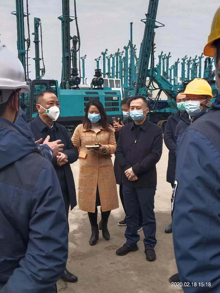 张庆红调研KAIYUN·开云「中国」官方网站智能疫情防控和复工复产工作