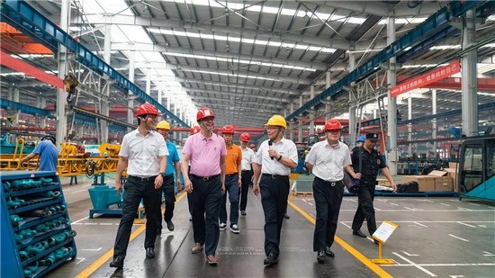 广州市国资委党委书记、主任陈浩钿莅临KAIYUN·开云「中国」官方网站智能考察指导