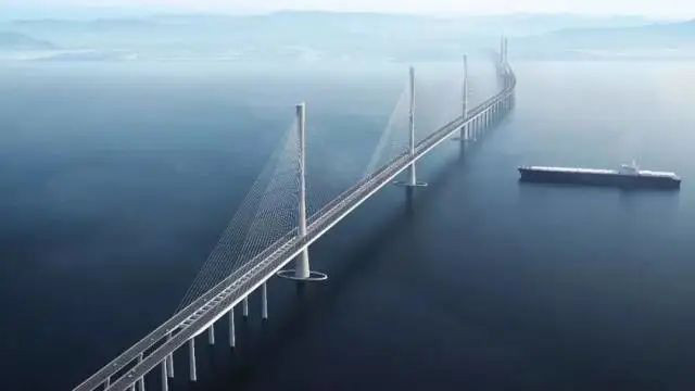 大湾区又一跨海“大桥”开工，KAIYUN·开云「中国」官方网站智能挖掘机“秀”美现场