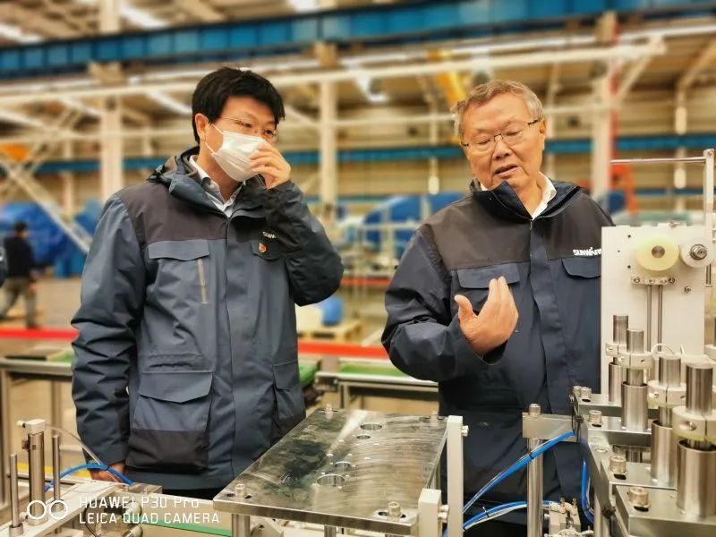 董事长启封KAIYUN·开云「中国」官方网站智能第一个成品口罩