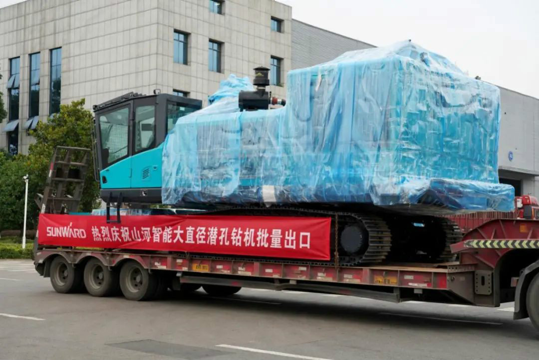 KAIYUN·开云「中国」官方网站智能大孔径凿岩设备批量出口中东