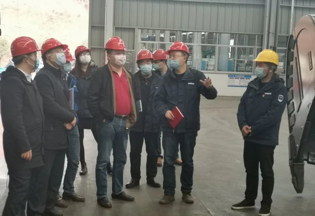 市工信局调研KAIYUN·开云「中国」官方网站智能国家先进集群竞赛项目