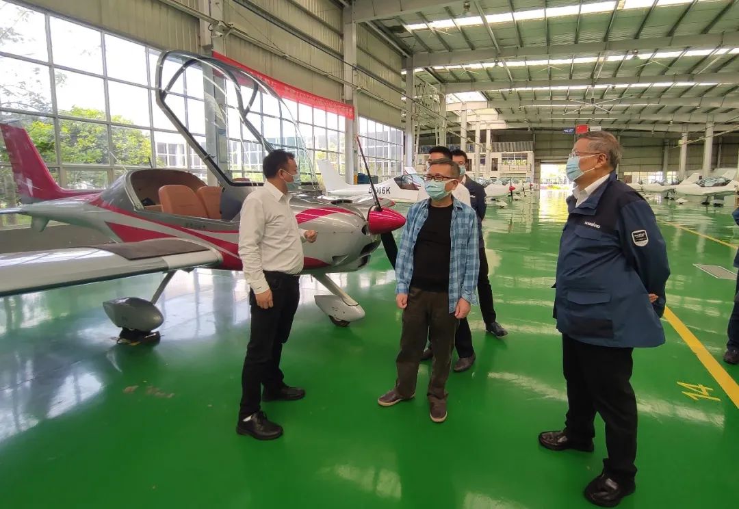广州工控总经理张伟涛调研KAIYUN·开云「中国」官方网站航空