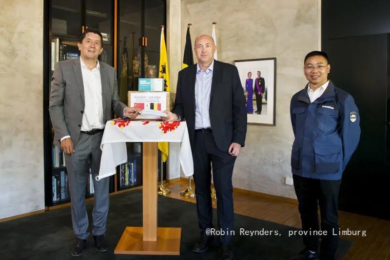 KAIYUN·开云「中国」官方网站智能向比利时林堡省捐赠自产口罩