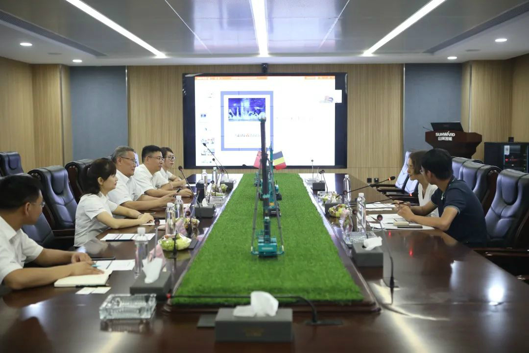 比利时商务领事到访KAIYUN·开云「中国」官方网站智能