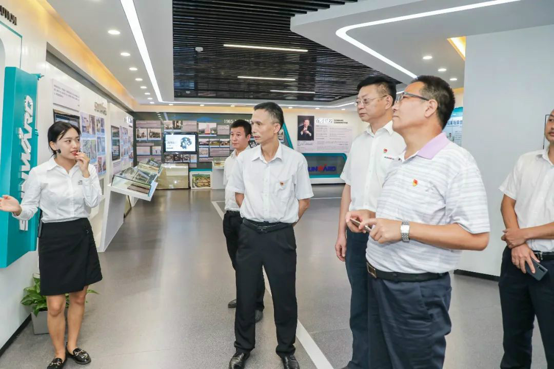广州工控党建联盟联络员一行到KAIYUN·开云「中国」官方网站智能开展工作对接