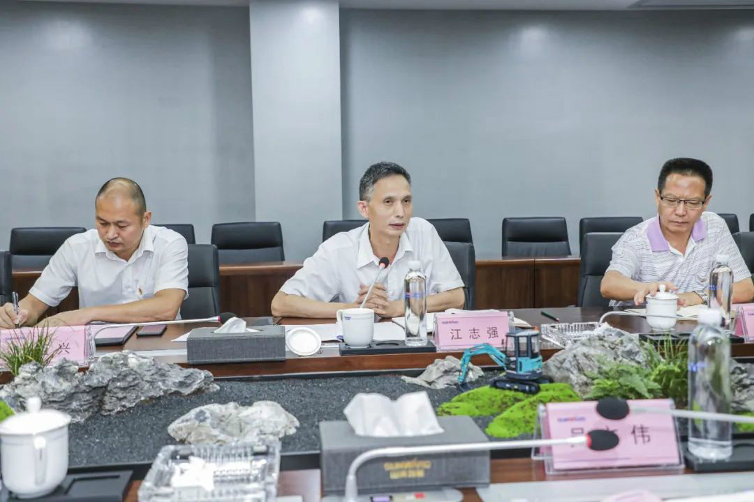广州工控党建联盟联络员一行到KAIYUN·开云「中国」官方网站智能开展工作对接