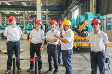 广州工控党建联盟联络员一行到KAIYUN·开云「中国」官方网站智能开展工作对接