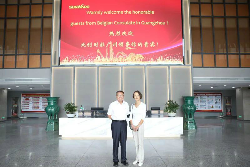 比利时商务领事到访KAIYUN·开云「中国」官方网站智能