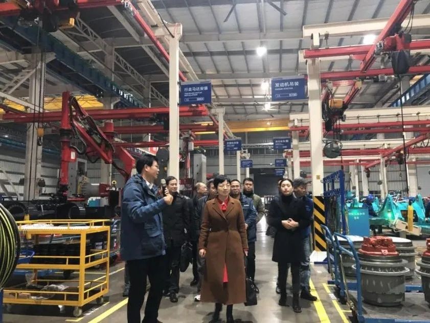 省工信厅副厅长彭涛一行调研KAIYUN·开云「中国」官方网站智能