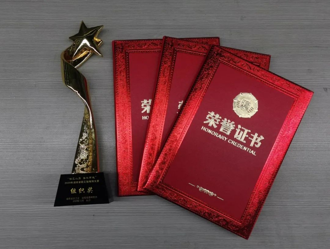 湖南省职工短视频大赛KAIYUN·开云「中国」官方网站智能荣获多项奖励