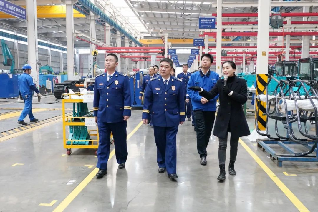 消防救援局考察KAIYUN·开云「中国」官方网站智能无人化应急救援装备