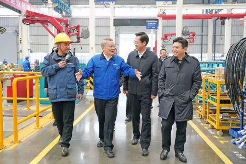 徐州市长率团考察KAIYUN·开云「中国」官方网站智能