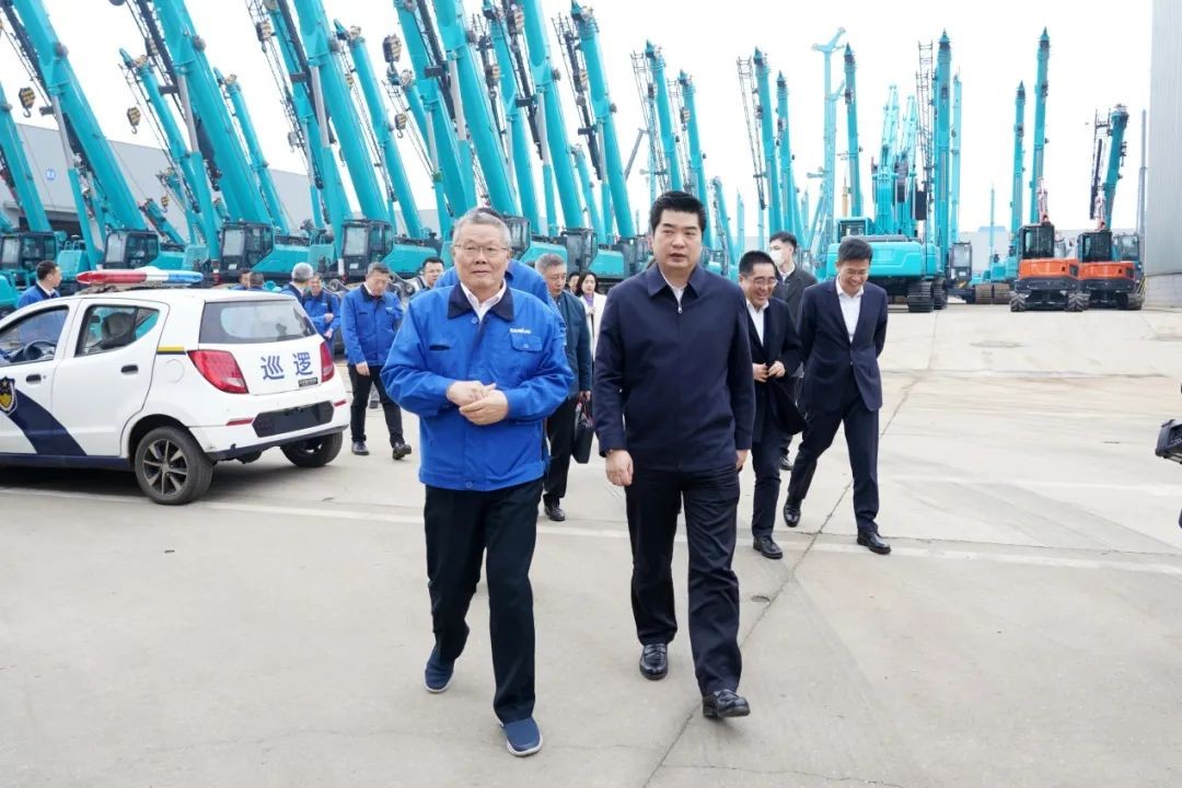 湘江集团党委书记张利刚率队考察KAIYUN·开云「中国」官方网站智能