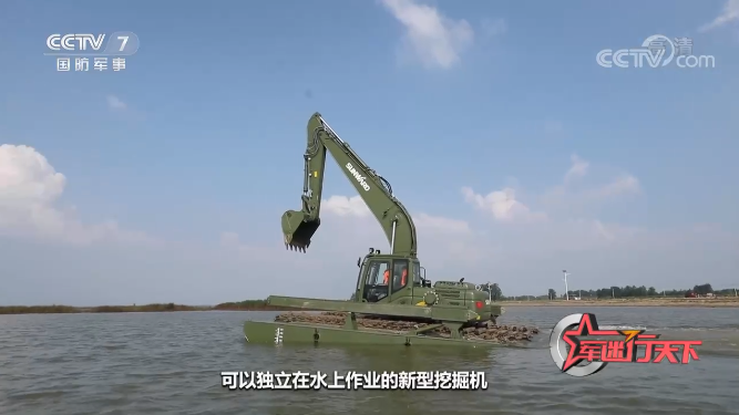 水陆两用挖掘机亮相央视！KAIYUN·开云「中国」官方网站智能应急救援“猛将”出战