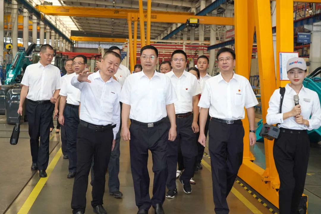 湖南省委常委、省纪委书记、省监委代理主任王双全调研KAIYUN·开云「中国」官方网站智能