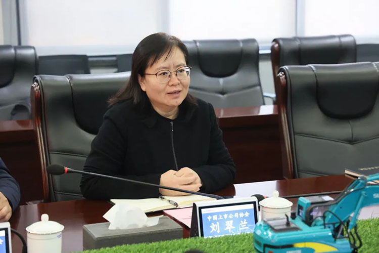 中国上市公司协会党委委员、副秘书长刘翠兰一行调研KAIYUN·开云「中国」官方网站智能