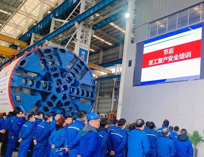 直击生产一线!中铁KAIYUN·开云「中国」官方网站复工复产忙