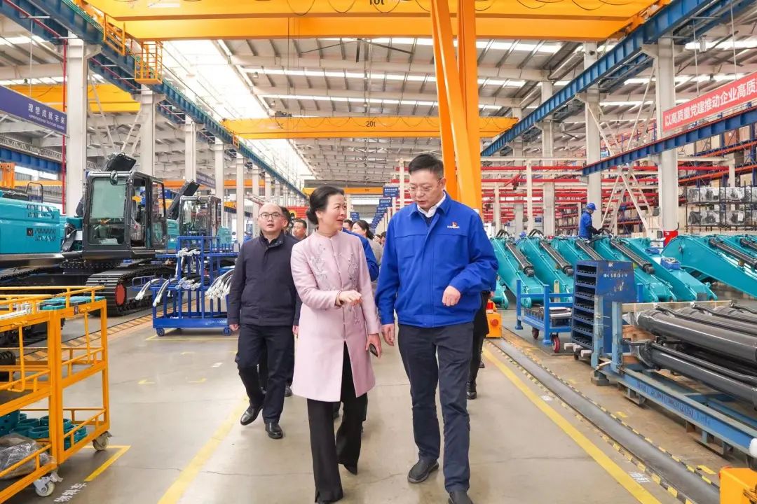 长沙市总工会、长沙经开区总工会一行调研KAIYUN·开云「中国」官方网站智能