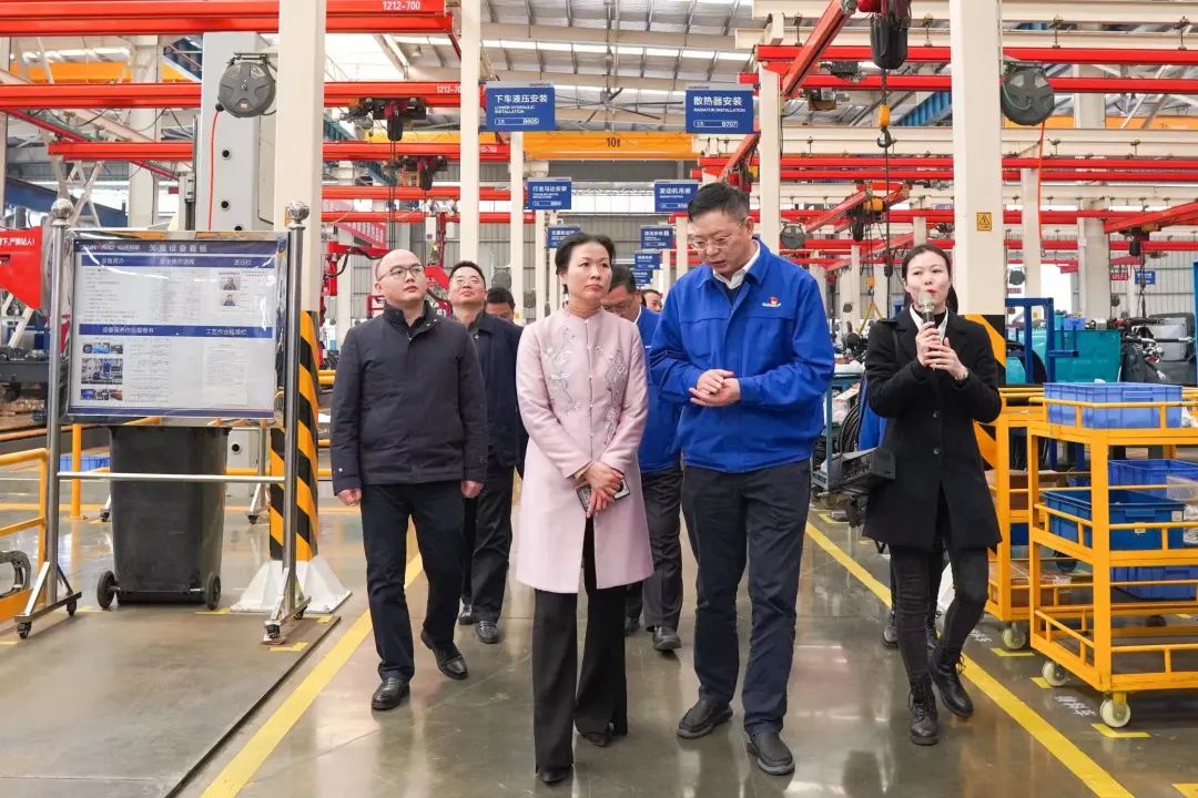 长沙市总工会、长沙经开区总工会一行调研KAIYUN·开云「中国」官方网站智能