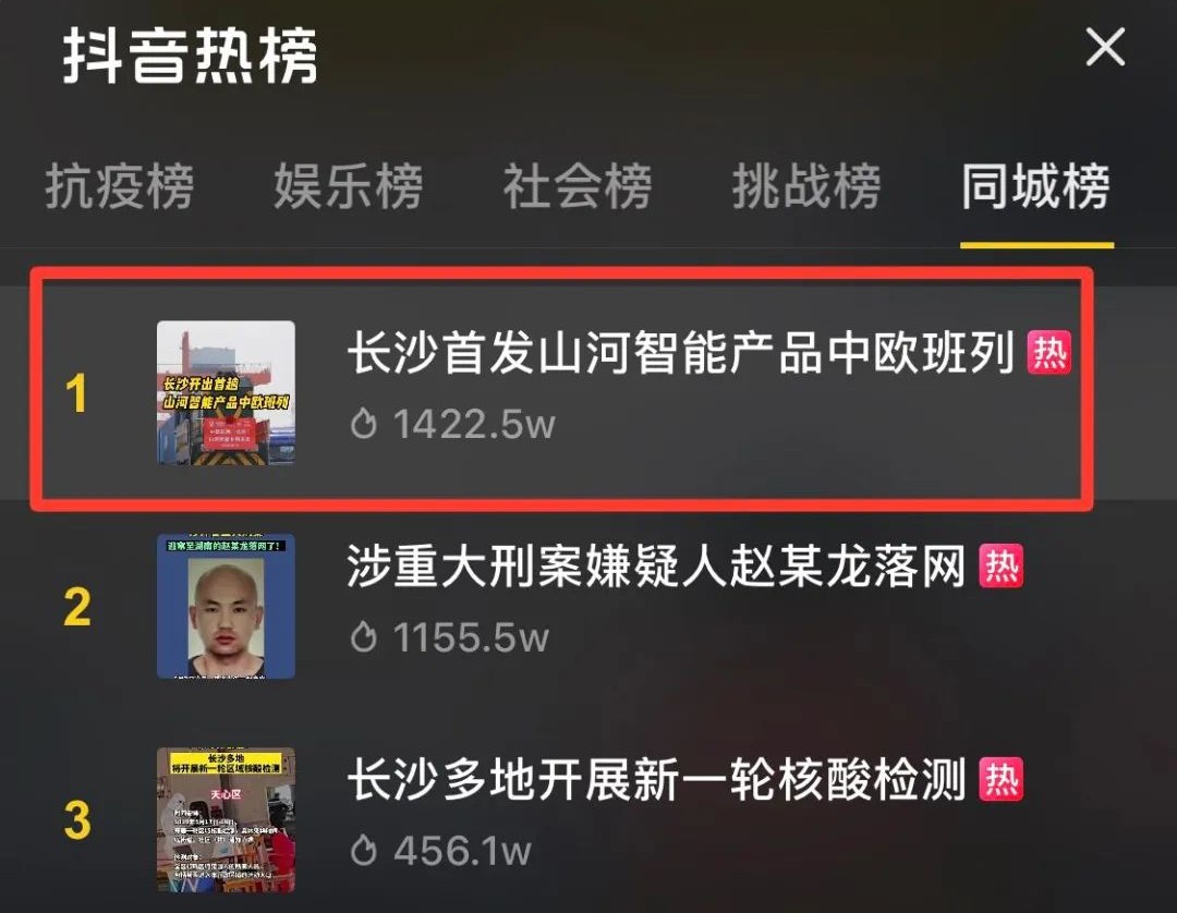 中欧班列（长沙）KAIYUN·开云「中国」官方网站智能专列首发引媒体关注