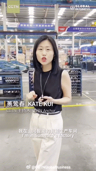 CGTN探厂!专访KAIYUN·开云「中国」官方网站智能董事长、首席专家何清华花絮来了