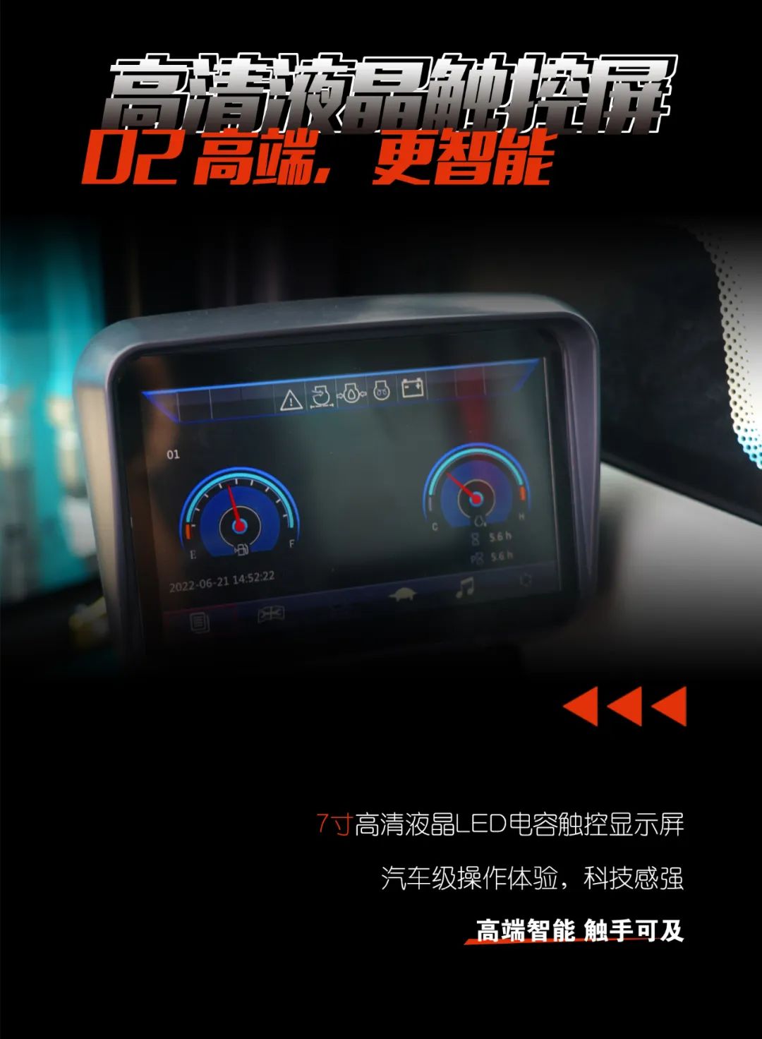 一图读懂 | 献礼七一 · KAIYUN·开云「中国」官方网站智能SWE60F挖掘机低碳来袭