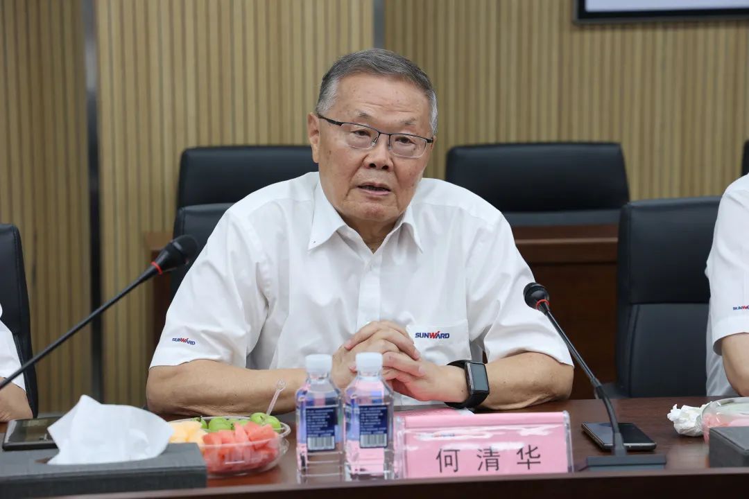 紫金矿业集团党委书记、董事长陈景河莅临KAIYUN·开云「中国」官方网站智能考察交流