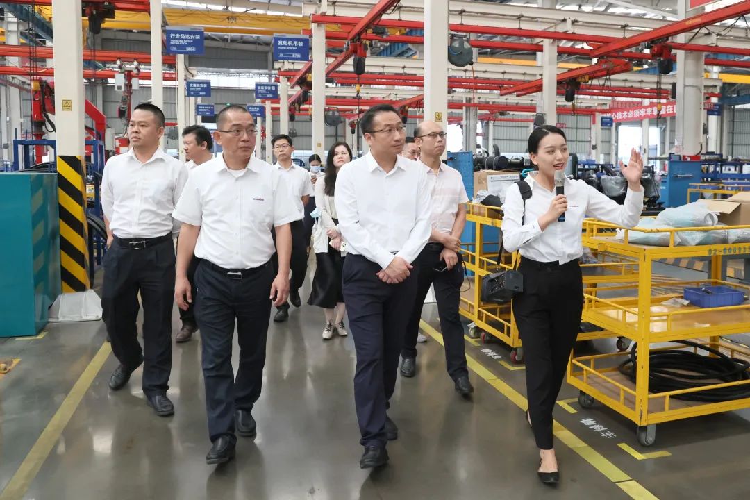 广州工控副总经理张劲泉调研KAIYUN·开云「中国」官方网站智能