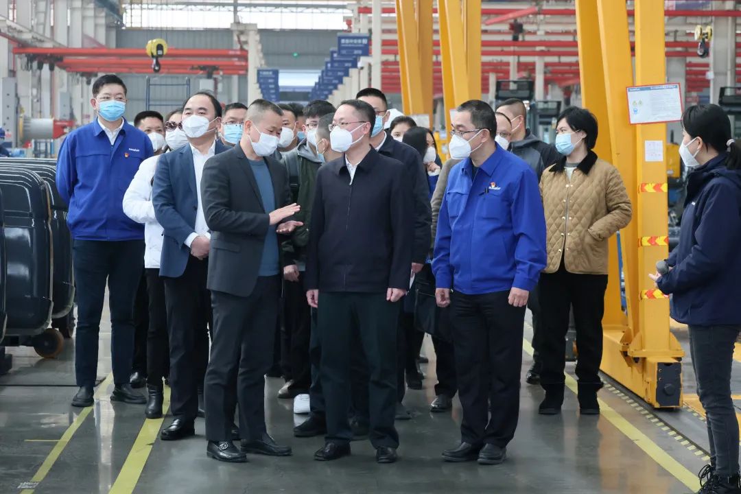 彭涛副市长督导KAIYUN·开云「中国」官方网站智能安全生产工作、开展新春慰问