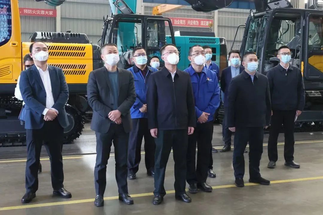 彭涛副市长督导KAIYUN·开云「中国」官方网站智能安全生产工作、开展新春慰问