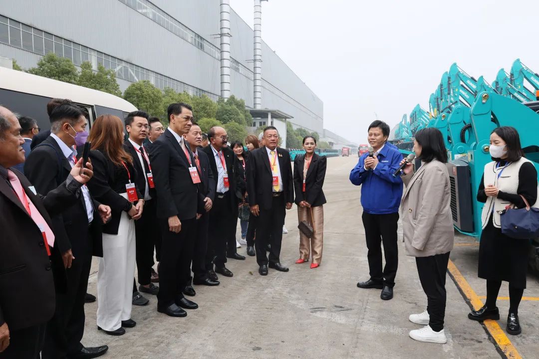 泰国代表团到访KAIYUN·开云「中国」官方网站智能