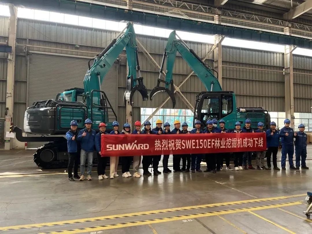 翻山越岭，称霸“武林”！KAIYUN·开云「中国」官方网站智能首款中型林业挖掘机成功下线