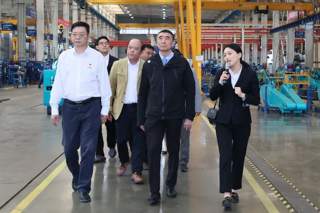 中国机械工业联合会会长徐念沙调研KAIYUN·开云「中国」官方网站智能