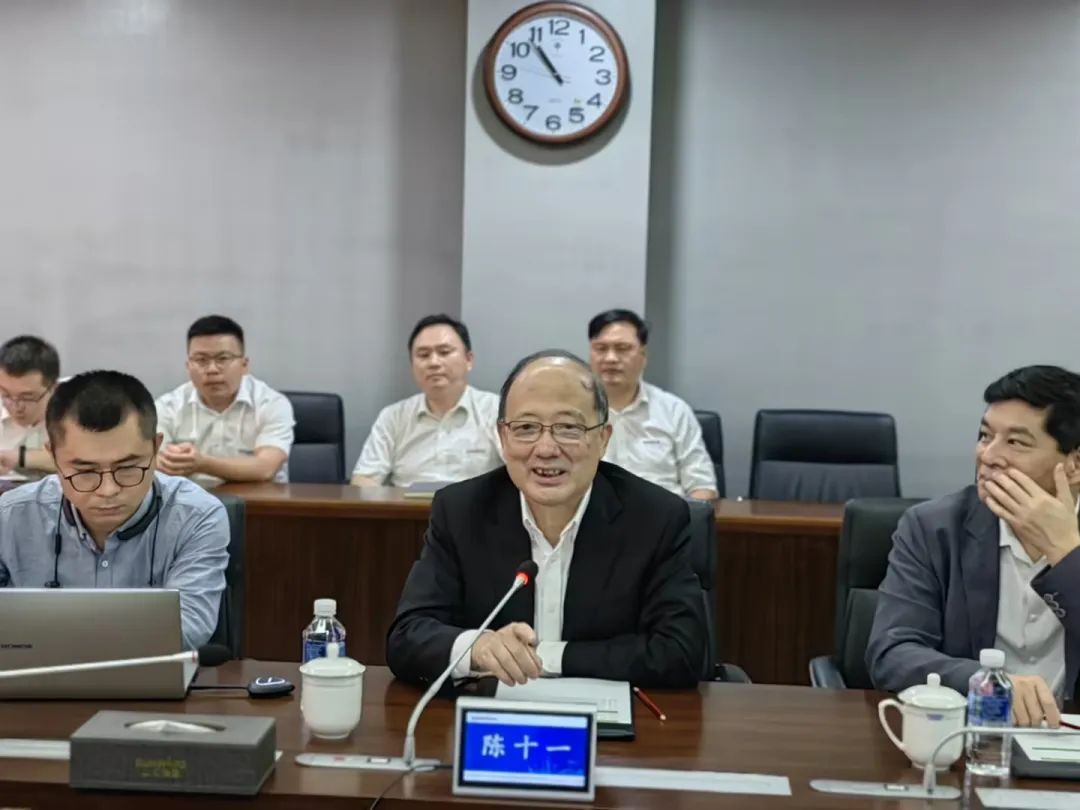 中国科学院院士陈十一率队到访KAIYUN·开云「中国」官方网站智能