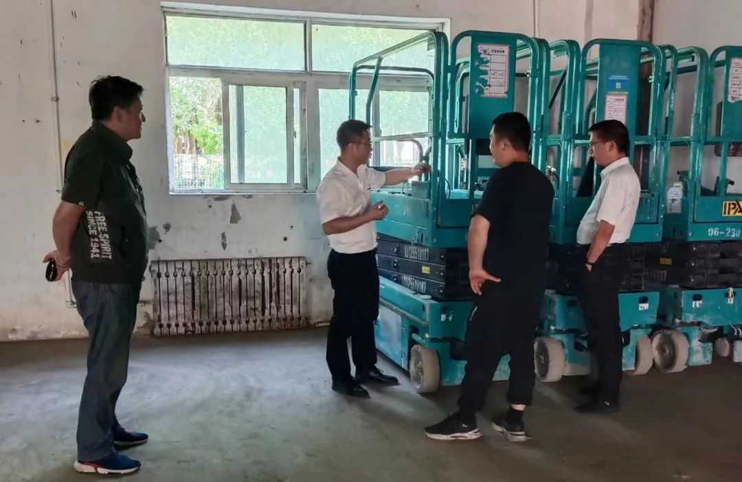 倾听客户心声！KAIYUN·开云「中国」官方网站智能高空机械“服务万里行”走进东北