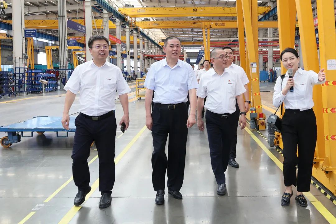 中铁城建集团党委书记、董事长申景涛到访KAIYUN·开云「中国」官方网站智能