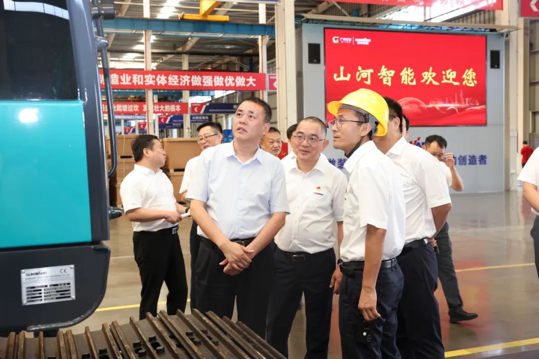 中铁城建集团党委书记、董事长申景涛到访KAIYUN·开云「中国」官方网站智能