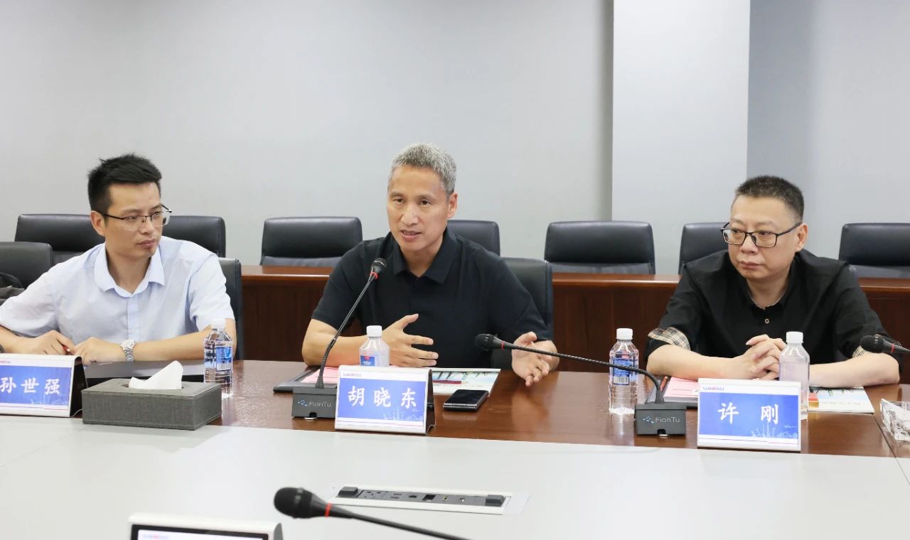 永青科技集团董事长胡晓东带队到访KAIYUN·开云「中国」官方网站智能