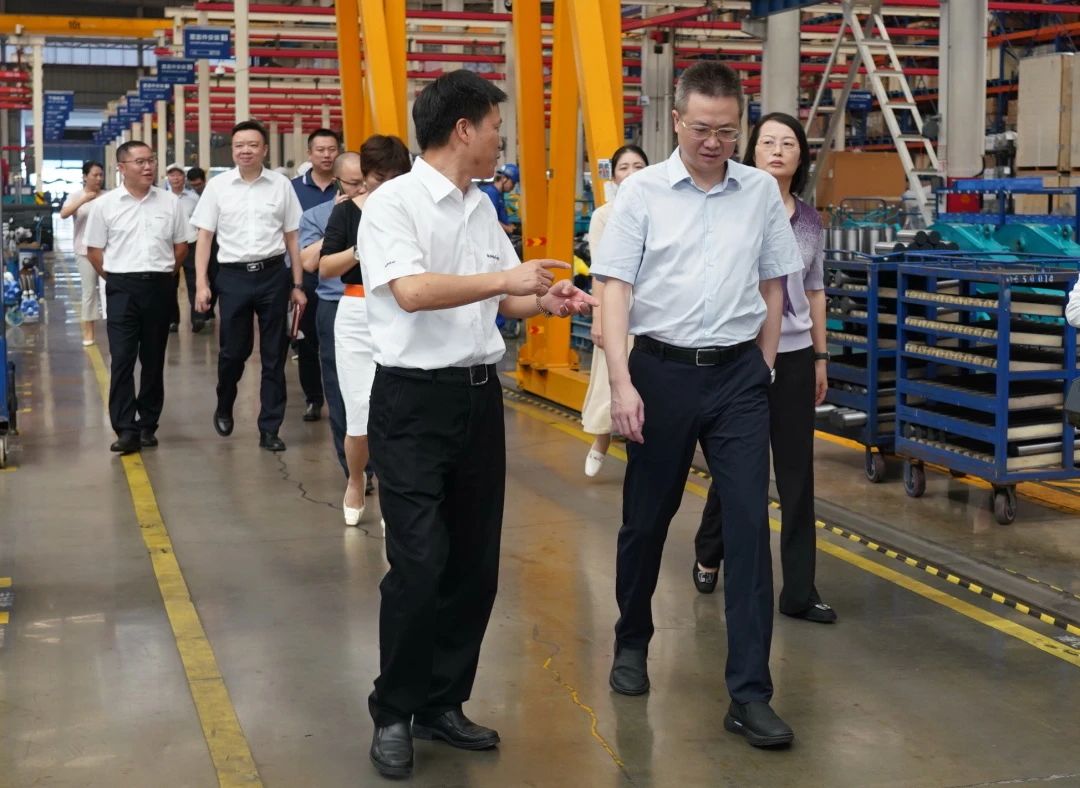 长沙市人民政府副市长、市工商联主席康镇麟调研KAIYUN·开云「中国」官方网站智能