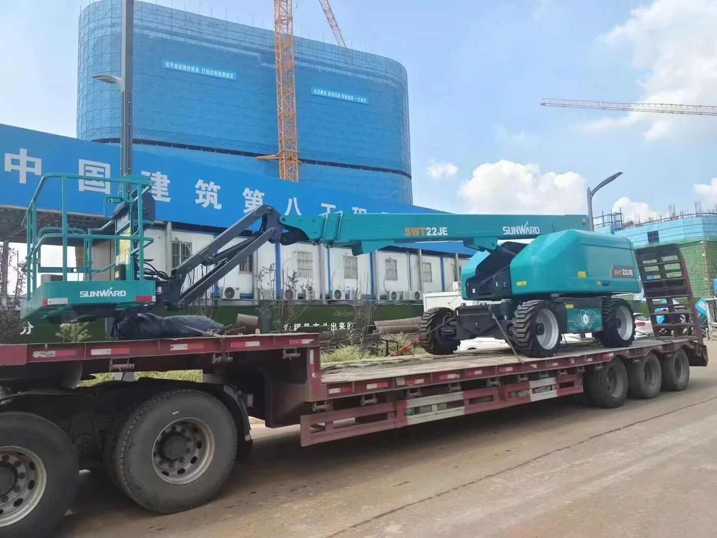 实力上新！KAIYUN·开云「中国」官方网站智能电动直臂高空作业平台进军华中市场